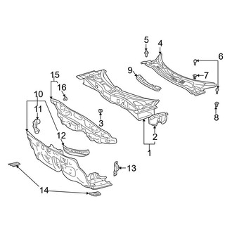 Toyota OE - Cowl