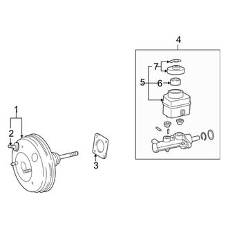 Toyota OE - Cowl - Components on Dash Panel