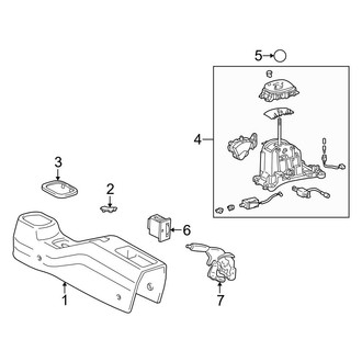Toyota OE - Console (With Shiftmatic)