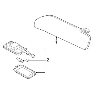 Toyota OE - Roof - Interior Trim