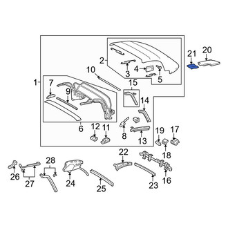 Toyota OE - Roof Insulator