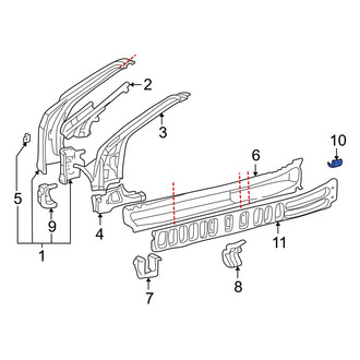 Toyota OE - Fender Bracket