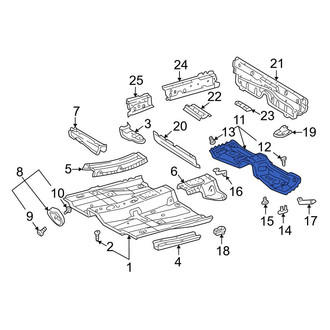 Toyota OE - Center Floor Pan
