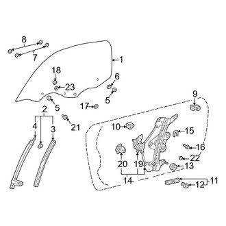 Toyota OE - Door - Glass & Hardware