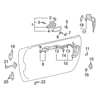 Toyota OE - Door - Lock & Hardware