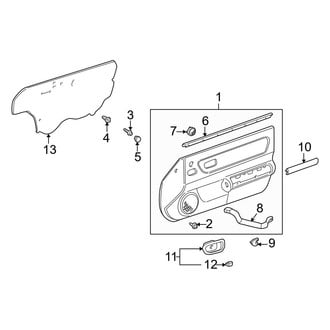 Toyota OE - Door - Interior Trim
