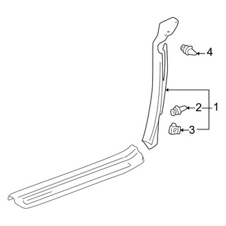 Toyota OE - Quarter Panel - Interior Trim