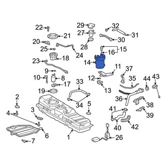 Toyota OE - Fuel Pump Filter