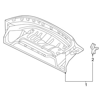 Toyota OE - Convertible/Soft Top - Stowage Compartment