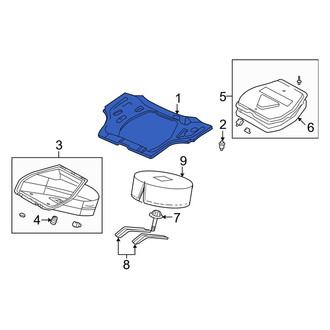 Toyota OE - Trunk Mat