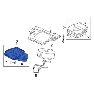 Toyota OE - Trunk Floor Storage Box