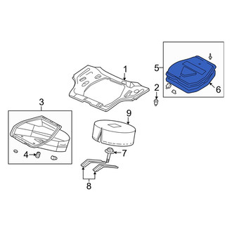 Toyota OE - Trunk Floor Access Cover Seal