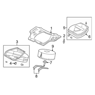 Toyota OE - Hood - Interior Trim