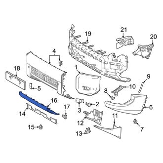 Toyota OE - Front Bumper Guard