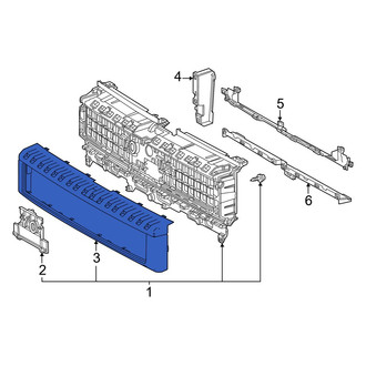 Toyota OE - Front Grille Molding