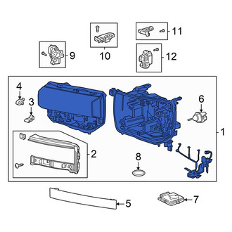 Toyota OE - Front Left Headlight Assembly