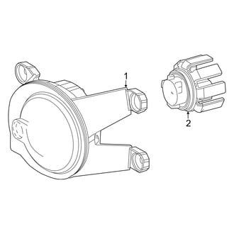 Toyota OE - Front Lamps - Fog Lamps