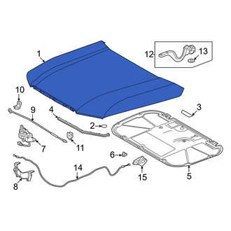 Toyota OE - Front Hood Panel