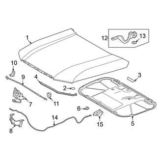 Toyota OE - Hood & Components