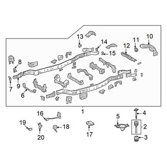 Toyota OE - Frame & Components