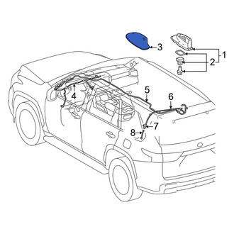 Toyota OE - Radio Antenna Cover