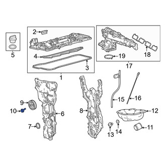 Toyota OE - Engine Crankshaft Pulley Bolt