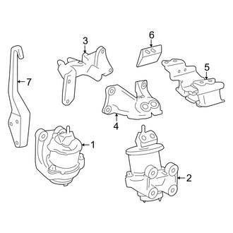 Toyota OE - Engine & Transmission Mounting