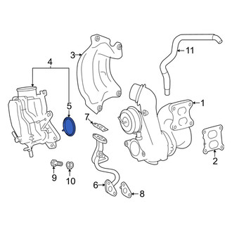 Toyota OE - Turbocharger Inlet Hose Gasket