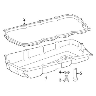 Dorman 265-870 Transmission Pan With Drain Plug Fits Ram Jeep Dodge 4736676AA