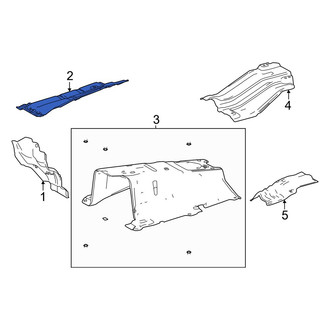 Toyota OE - Floor Pan Heat Shield