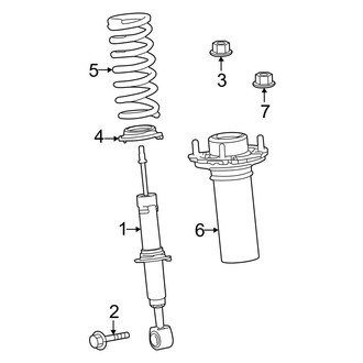 Toyota OE - Front Suspension - Shocks & Components