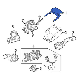 Toyota OE - Upper Steering Column Cover