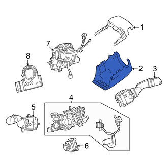 Toyota OE - Lower Steering Column Cover