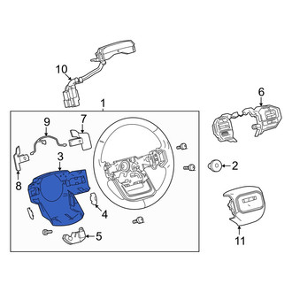 Toyota OE - Rear Steering Wheel Back Cover