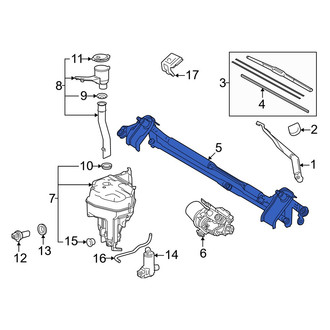Toyota OE - Wiper Linkage
