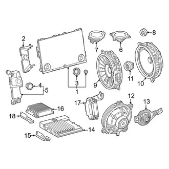 Toyota OE - Instrument Panel - Sound System
