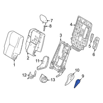 Toyota OE - Center Left Seat Back Recliner Adjustment Handle