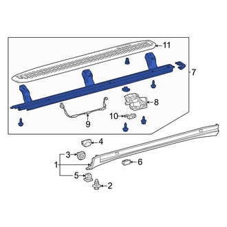 Toyota OE - Left Running Board