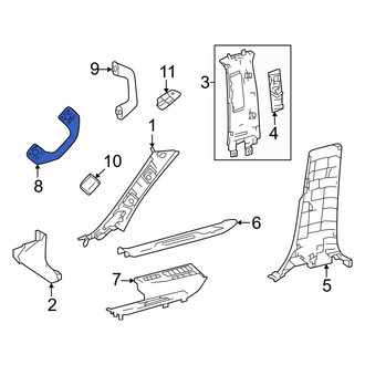 Toyota OE - Front Interior Grab Bar