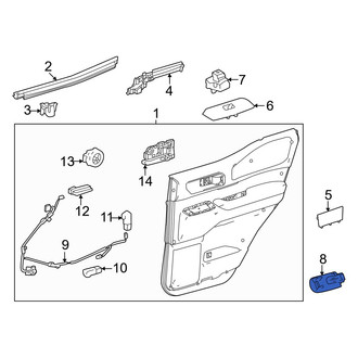Toyota OE - Front Lower Courtesy Light