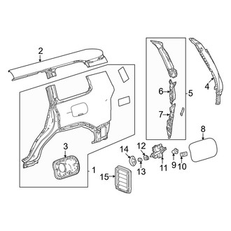 Toyota OE - Quarter Panel & Components