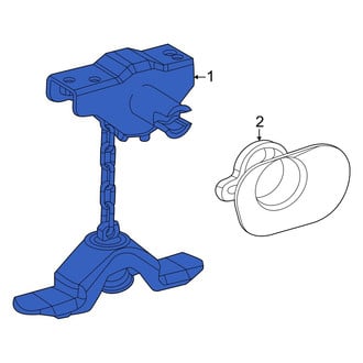 Toyota OE - Rear Spare Tire Carrier