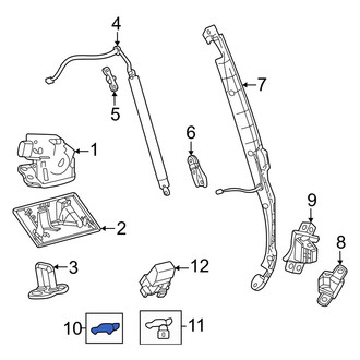 Toyota OE - Liftgate Latch Release Switch