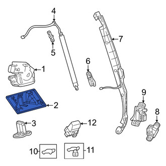 Toyota OE - Liftgate Latch Cover