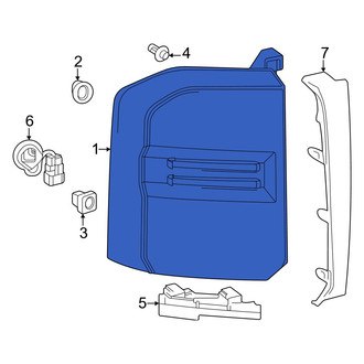 Toyota OE - Rear Right Tail Light Assembly