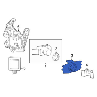 Toyota OE - Rear Inner Parking Aid Sensor Bracket
