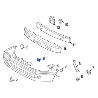Toyota OE - Front Bumper Guide