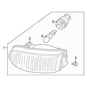 Toyota OE - Front Lamps - Fog Lamps (S)