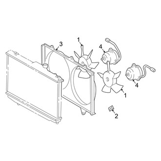 Toyota OE - Cooling Fan