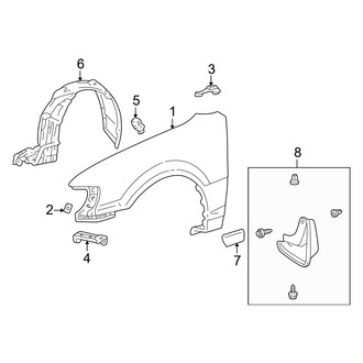 Toyota OE - Fender & Components
